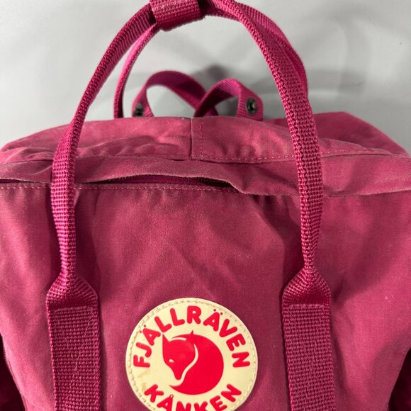 FJALLRAVEN Burgundy Kanken Backpack main image 6